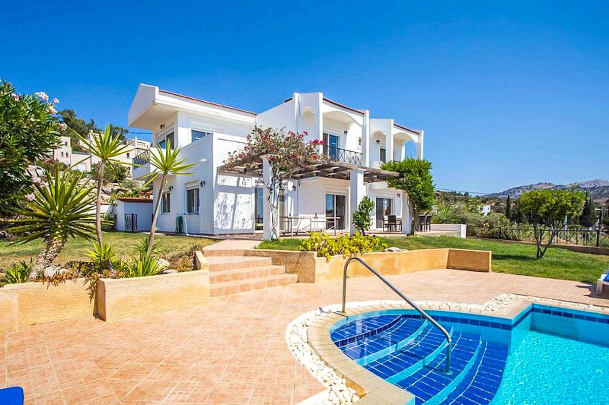 Sea View Villa in Lindos Rhodes