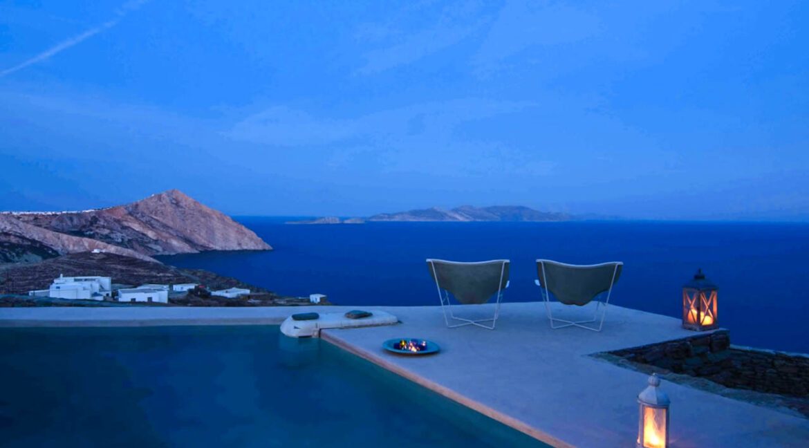 Sea view villa for sale Folegandros Island Greece. Villa for Sale in Greek Island 1