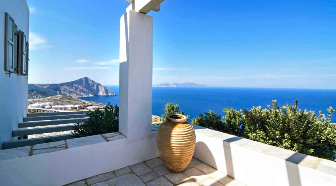 Sea view villa for sale Folegandros Island Greece. Villa for Sale in Greek Island 18