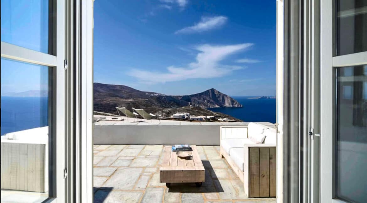 Sea view villa for sale Folegandros Island Greece. Villa for Sale in Greek Island 19