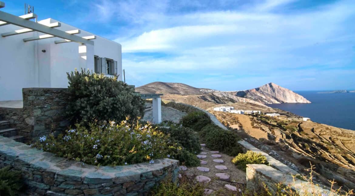 Sea view villa for sale Folegandros Island Greece. Villa for Sale in Greek Island 20