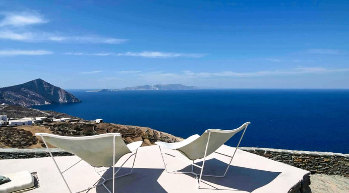 Sea view villa for sale Folegandros Island Greece. Villa for Sale in Greek Island 24
