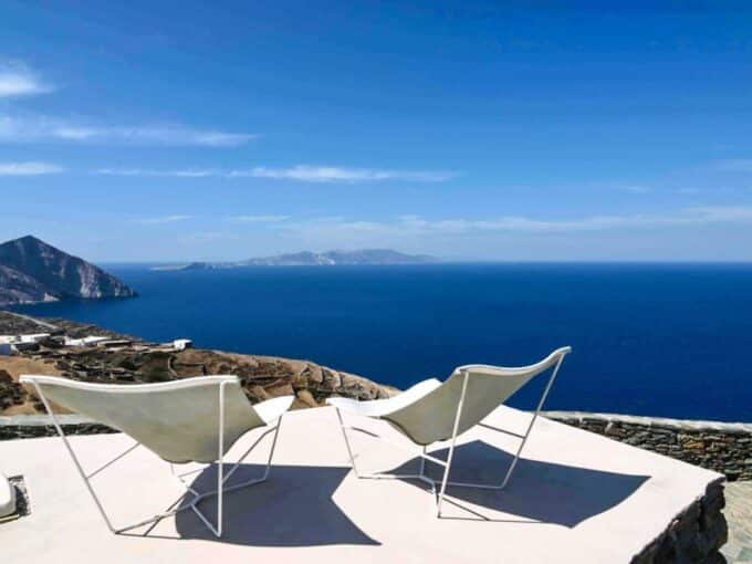 Sea view villa for sale Folegandros Island Greece. Villa for Sale in Greek Island