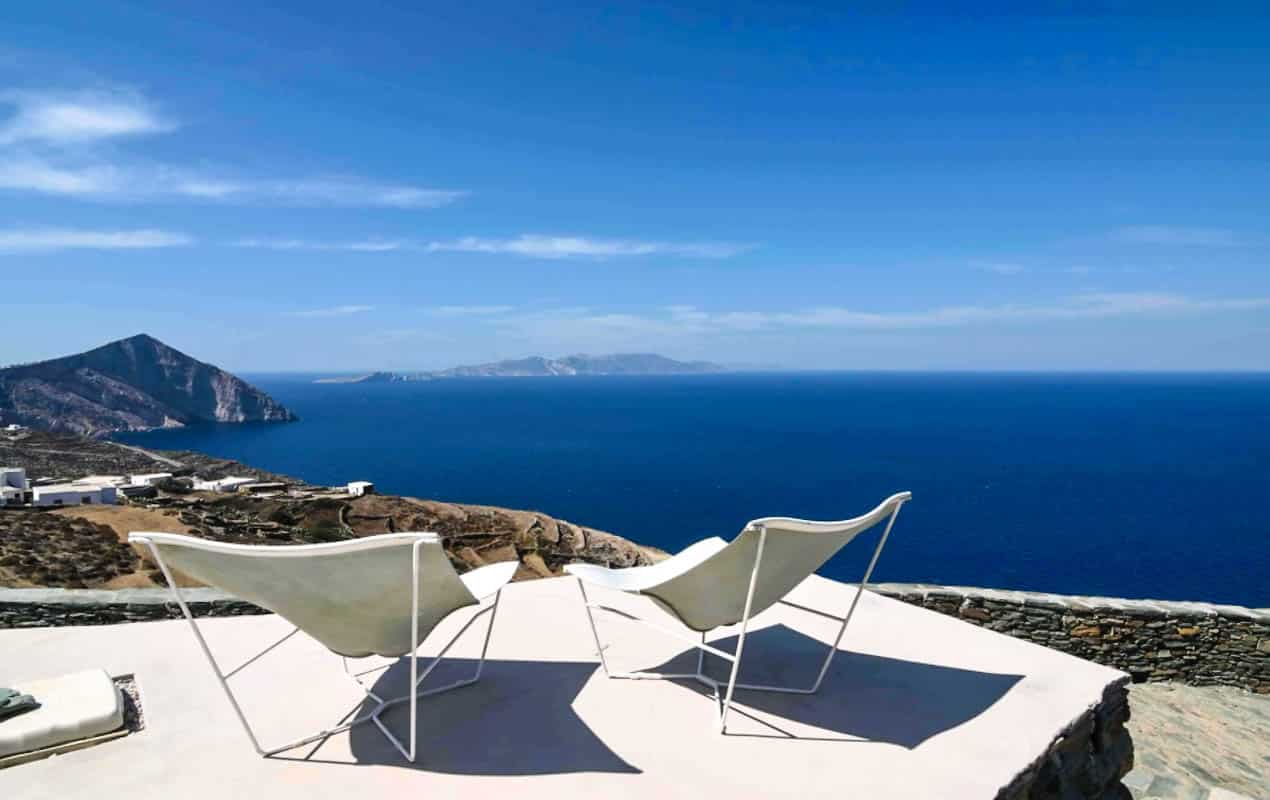 Sea view villa for sale Folegandros Island Greece, Cyclades