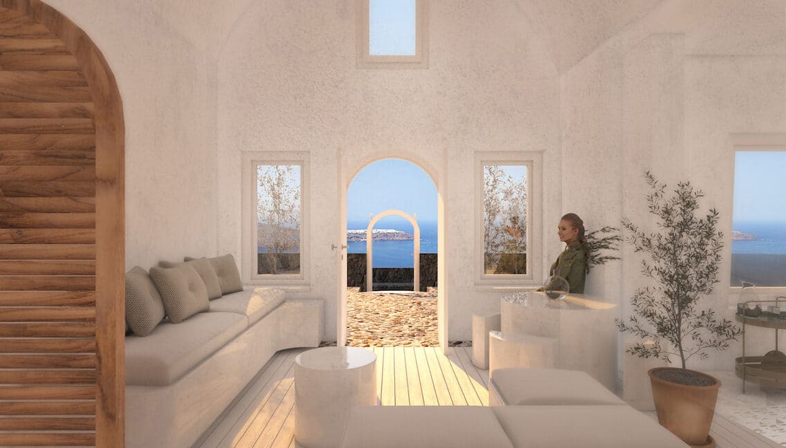 Villas for sale Santorini Caldera Akrotiri 8