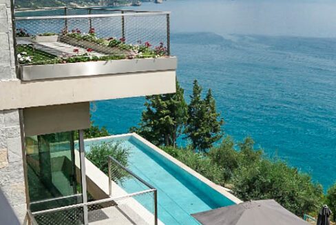 Cliff Villa with amazing views in Corfu Greece for sale, Corfu Luxury Homes, Corfu Island Properties 10