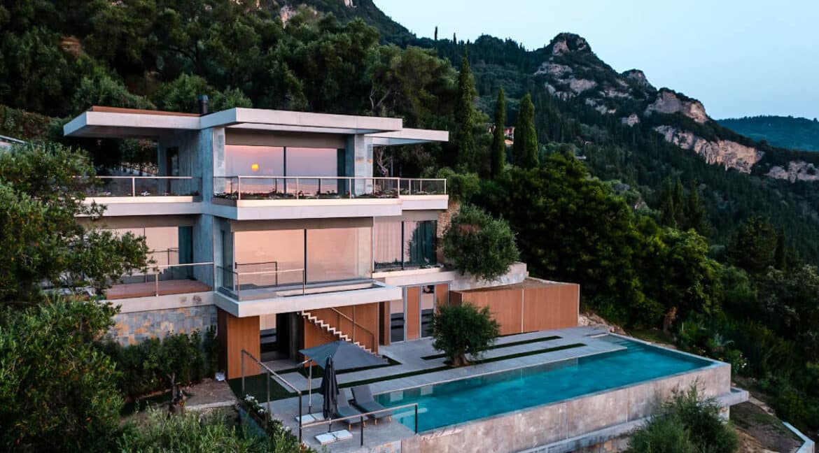 Cliff Villa with amazing views in Corfu Greece for sale, Corfu Luxury Homes, Corfu Island Properties 13
