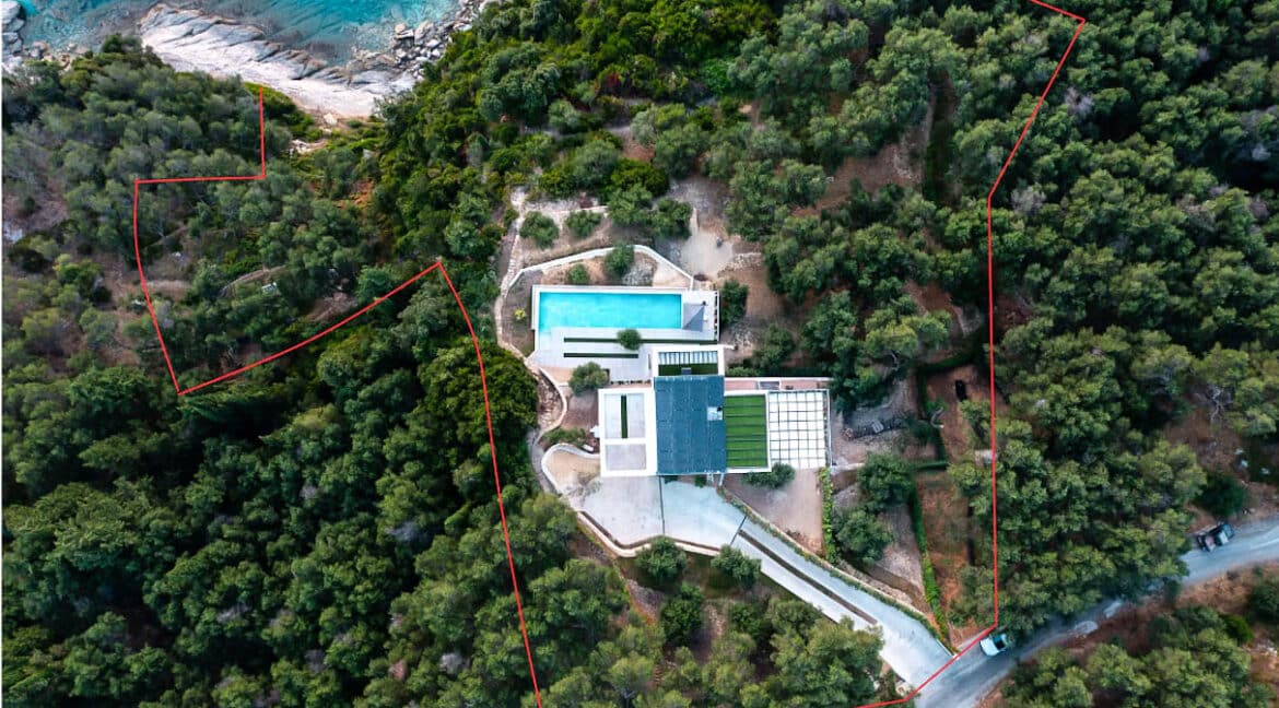 Cliff Villa with amazing views in Corfu Greece for sale, Corfu Luxury Homes, Corfu Island Properties