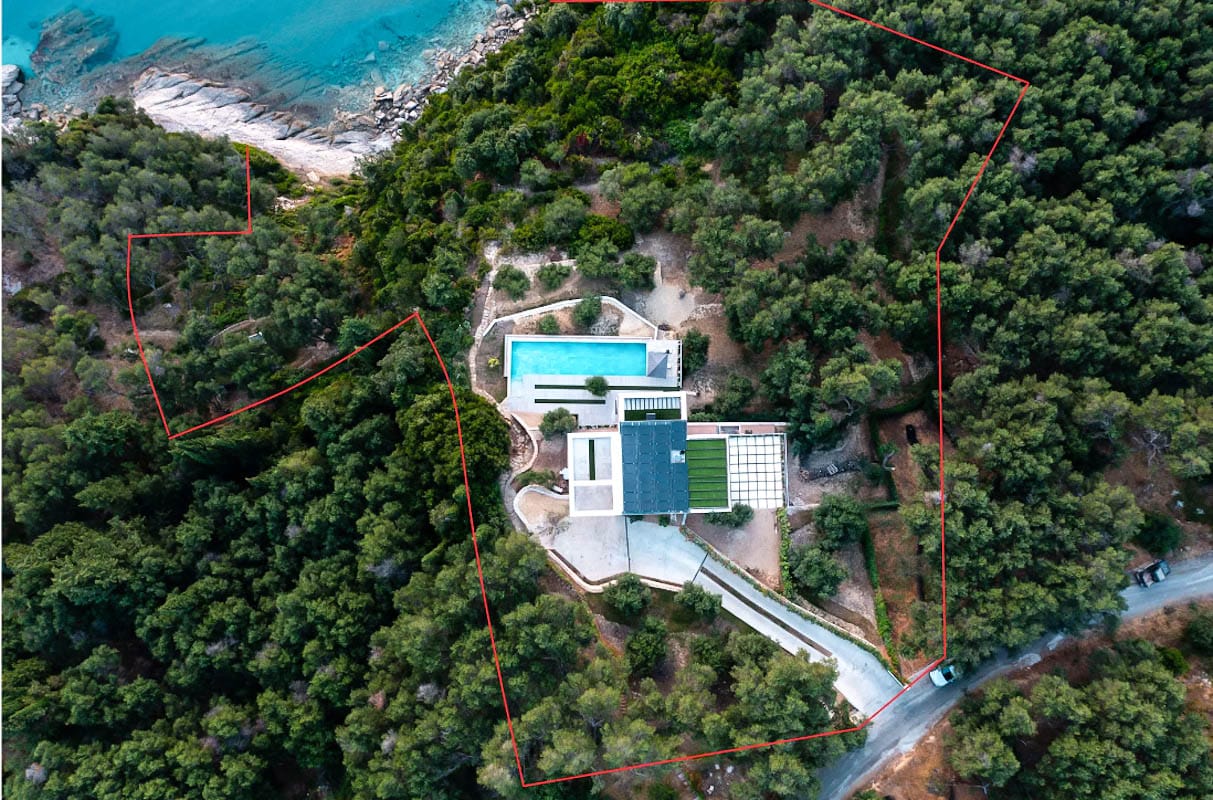 Cliff Villa with amazing views in Corfu,  West