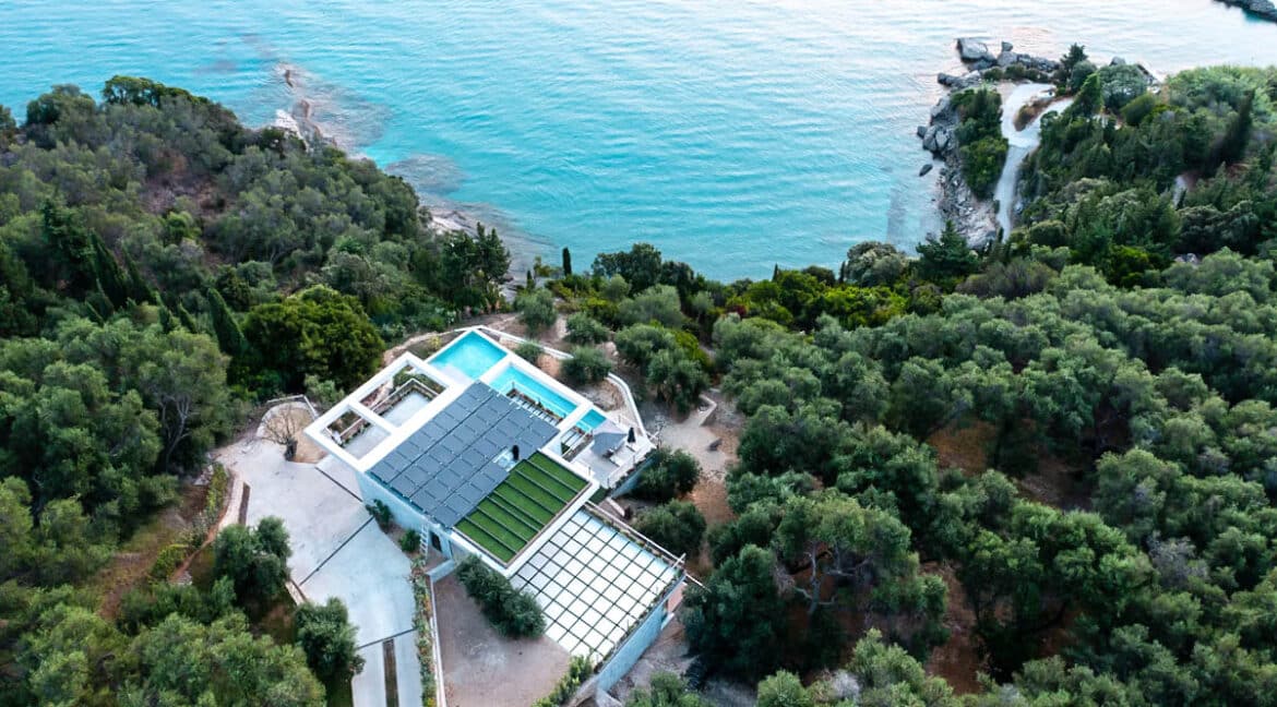 Cliff Villa with amazing views in Corfu Greece for sale, Corfu Luxury Homes, Corfu Island Properties 16