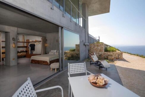 Modern design villa of 1 bedroom with amazing view in Zakynthos, Luxury Minimal Property Zakynthos, Minimal villa for sale 10