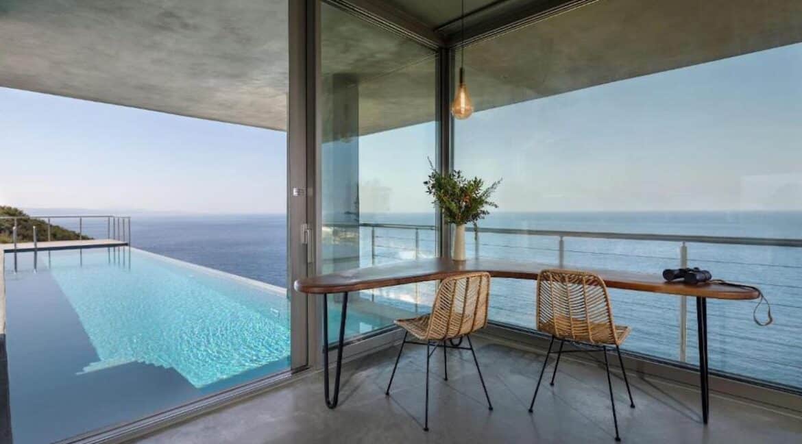 Modern design villa of 1 bedroom with amazing view in Zakynthos, Luxury Minimal Property Zakynthos, Minimal villa for sale 14