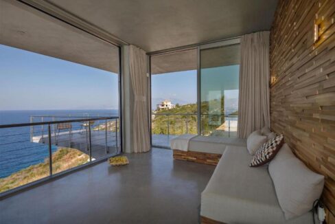 Modern design villa of 1 bedroom with amazing view in Zakynthos, Luxury Minimal Property Zakynthos, Minimal villa for sale 15