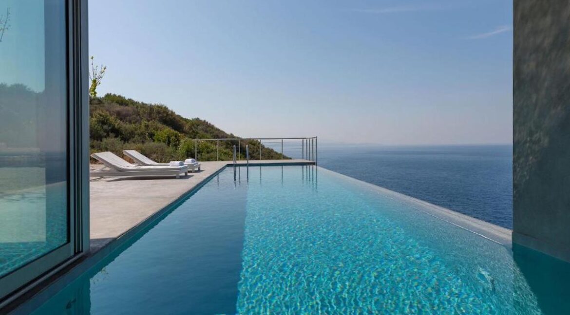Modern design villa of 1 bedroom with amazing view in Zakynthos, Luxury Minimal Property Zakynthos, Minimal villa for sale 17
