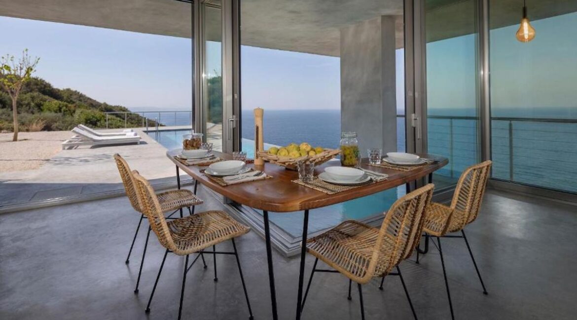 Modern design villa of 1 bedroom with amazing view in Zakynthos, Luxury Minimal Property Zakynthos, Minimal villa for sale 18
