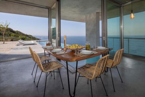 Modern design villa of 1 bedroom with amazing view in Zakynthos, Luxury Minimal Property Zakynthos, Minimal villa for sale 18