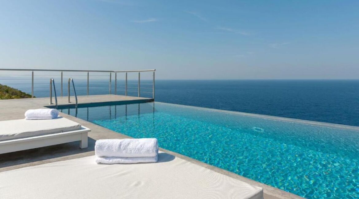 Modern design villa of 1 bedroom with amazing view in Zakynthos, Luxury Minimal Property Zakynthos, Minimal villa for sale 19