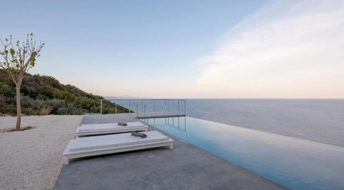 Modern design villa of 1 bedroom with amazing view in Zakynthos, Luxury Minimal Property Zakynthos, Minimal villa for sale 20