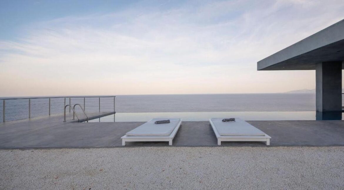 Modern design villa of 1 bedroom with amazing view in Zakynthos, Luxury Minimal Property Zakynthos, Minimal villa for sale 21