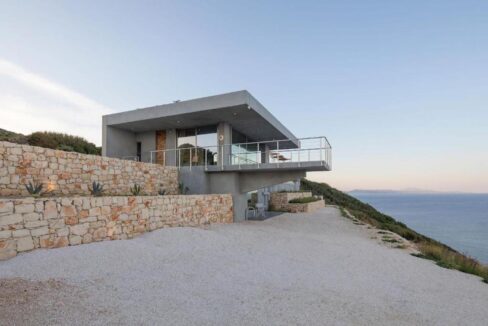Modern design villa of 1 bedroom with amazing view in Zakynthos, Luxury Minimal Property Zakynthos, Minimal villa for sale 22