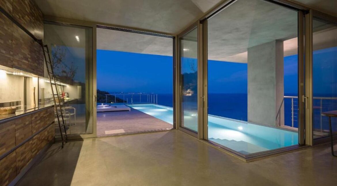 Modern design villa of 1 bedroom with amazing view in Zakynthos, Luxury Minimal Property Zakynthos, Minimal villa for sale 28