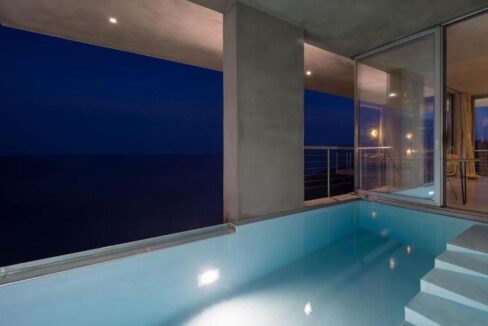 Modern design villa of 1 bedroom with amazing view in Zakynthos, Luxury Minimal Property Zakynthos, Minimal villa for sale 31