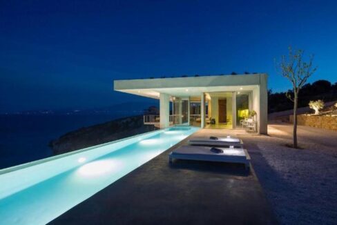 Modern design villa of 1 bedroom with amazing view in Zakynthos, Luxury Minimal Property Zakynthos, Minimal villa for sale 32