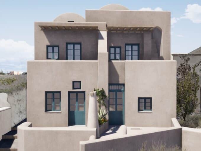 New House for Sale Santorini Messaria area, House Santorini Greece, Buy house Santorini island