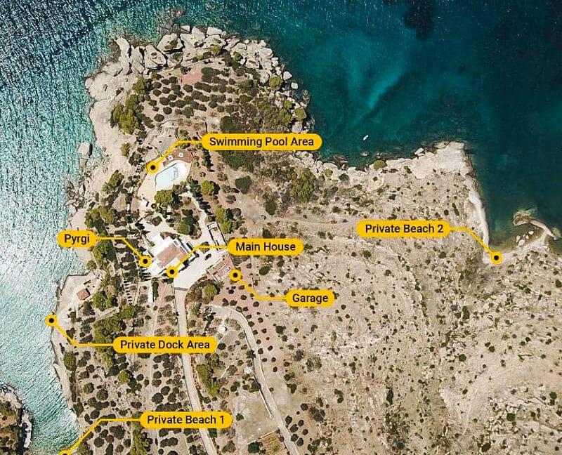 Seafront Private Property for Sale at Spetses 24