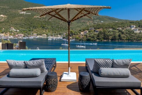 Seafront brand new villas in Lefkada Island Greece with stunning sea views. Luxury Seafront Villas Greece for Sale 4