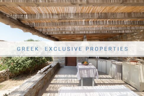 Villa at Ftelia Mykonos Greece for Sale, Mykonos Villa for sale. Property Mykonos Greece 14