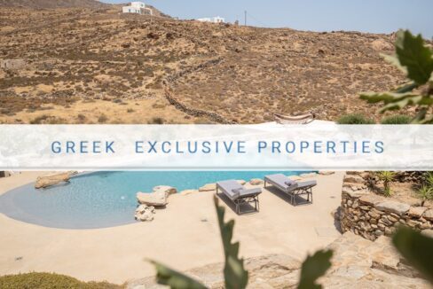 Villa at Ftelia Mykonos Greece for Sale, Mykonos Villa for sale. Property Mykonos Greece 15