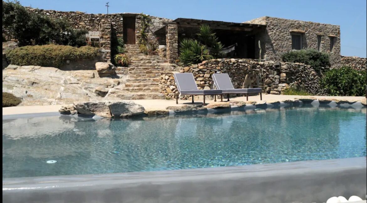 Villa at Ftelia Mykonos Greece for Sale, Mykonos Villa for sale. Property Mykonos Greece 4