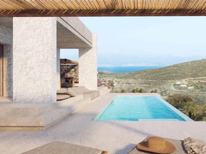 Villa on Andros Island Cyclades, Buy House in Cyclades Greece