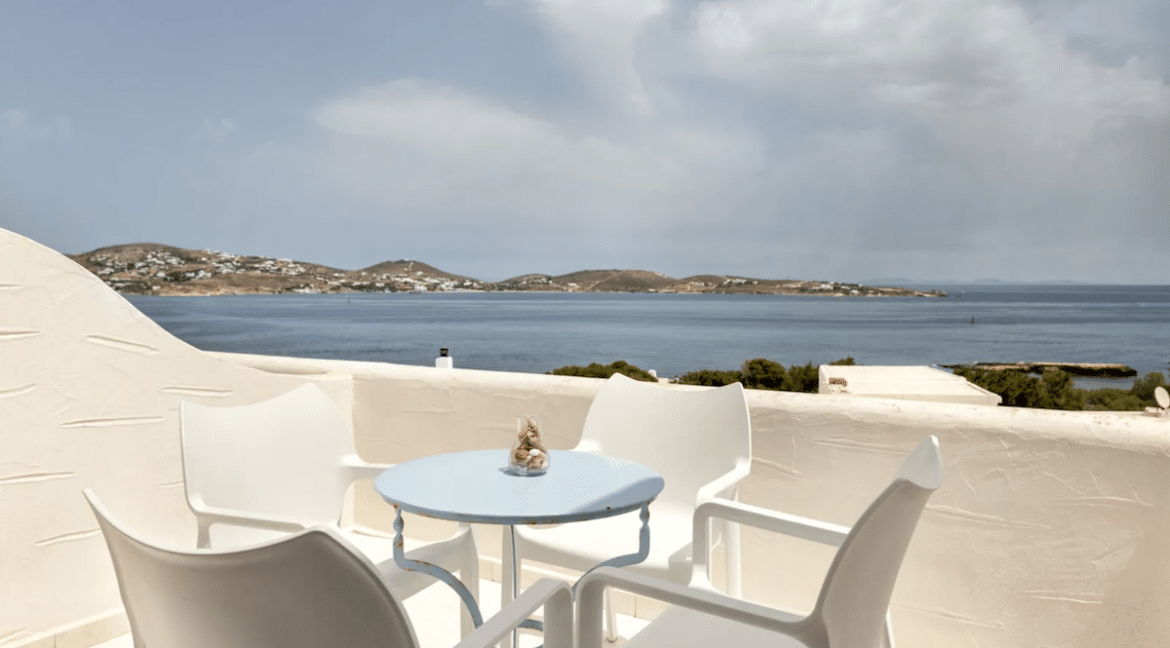 Hotel for sale Paros Greece, with sea view. Buy Hotel in Cyclades Paros Greece
