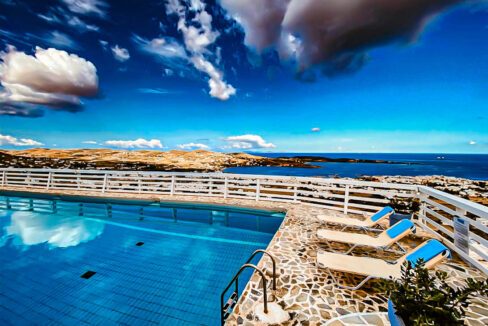 Hotel for sale Paros Greece, with sea view. Buy Hotel in Cyclades Paros Greece