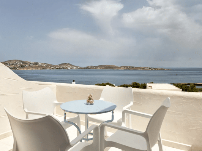 Hotel for sale Paros Greece, with sea view. Buy Hotel in Cyclades Paros Greece