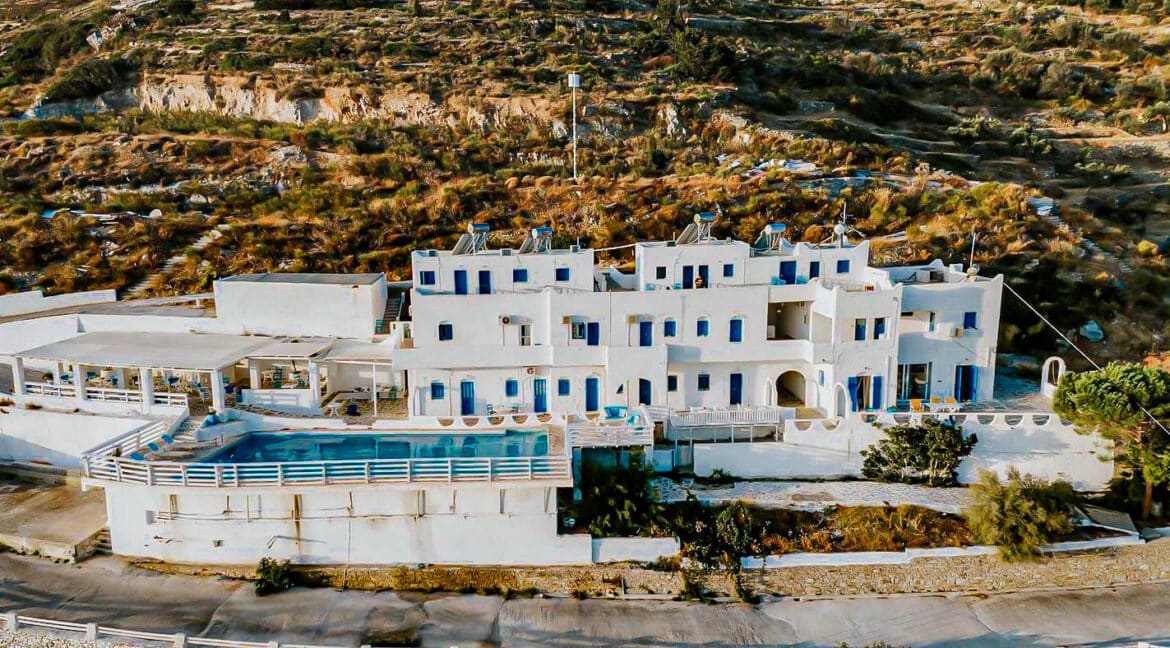 Hotel for sale Paros Greece, with sea view. Buy Hotel in Cyclades Paros Greece_