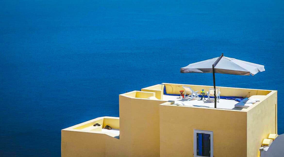 Property on the edge of the Caldera Santorini, Buy Property Santorini Greece 11