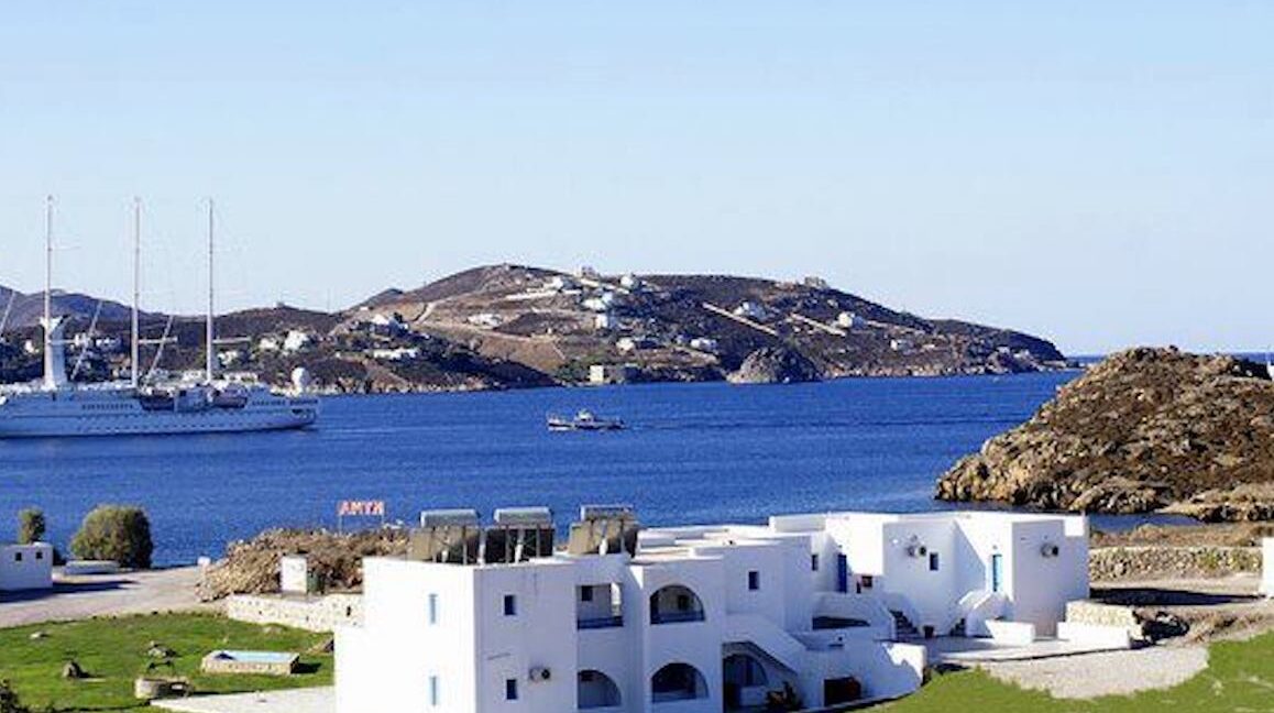 Seafront Hotel for Sale Patmos island, Hotel for Sale Greece