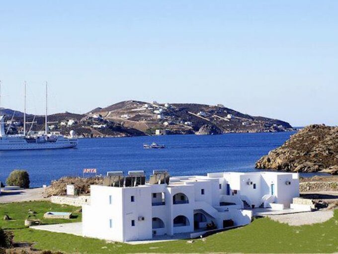 Seafront Hotel for Sale Patmos island, Hotel for Sale Greece