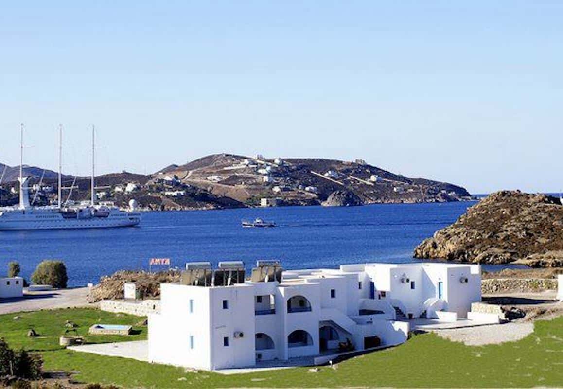 Seafront Hotel for Sale Patmos island with 12 apartments