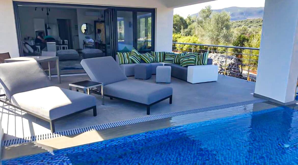 Seafront Villa Lefkada Island Greece for sale, Luxury Villa Lefkada Greece 1