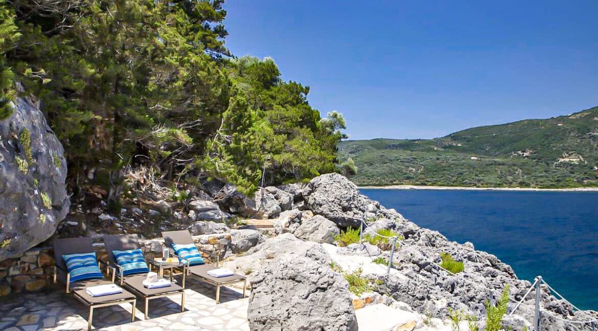 Seafront Villa Lefkada Island Greece for sale, Luxury Villa Lefkada Greece 14