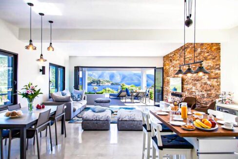 Seafront Villa Lefkada Island Greece for sale, Luxury Villa Lefkada Greece 34