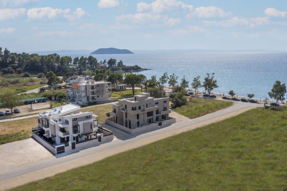 New Construction Minimal Houses for Sale Halkidiki , Neos Marmaras