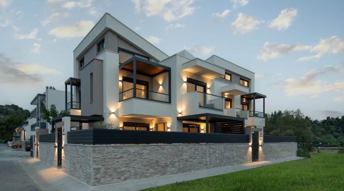 New Construction Minimal Houses for Sale Halkidiki , Neos Marmaras