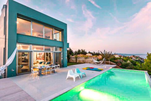 Villa with sea view in Afytos Chalkidiki for sale, Halkidiki Properties 5