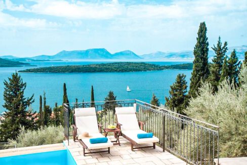 Villas for sale Galini Lefkada Island Greece, Luxury Property Lefkada Island