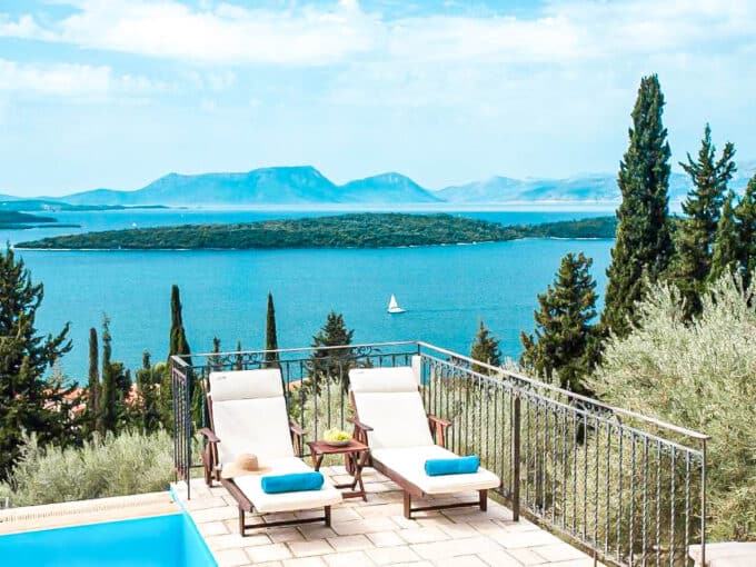 Villas for sale Galini Lefkada Island Greece, Luxury Property Lefkada Island